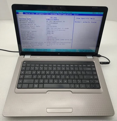 Ноутбук HP G62 AMD Turion II P540 4 ГБ Ram без HD/OS (FL) - Изображение 1 из 4