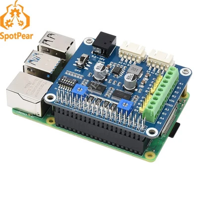 Schrittmotorcontroller Steuerung Dual Motor HAT 132 Mikrostepping Raspberry Pi - Bild 1 von 4