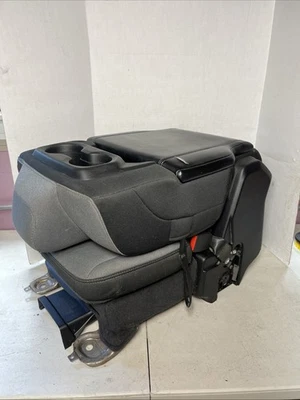 Dodge Ram 1500 19-23 asiento de salto consola central cuero negro Laramie OEM Foto 1 de 4