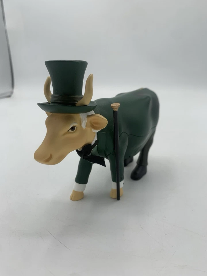 Cow Parade Wizard Of Oz Emerald City Mayor Westland Figurine #7722 Rare Vintage - Image 1 of 4