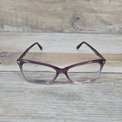 Gafas Tom Ford TF5514 púrpura degradado 54 15 140 ojo de gato SOLO MARCO Foto 1 de 4