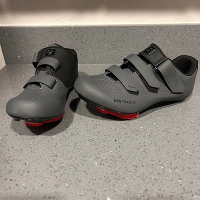 Zapatos de ciclismo Bontrager Vostra Inform para mujer gris negro talla 7,5 (para pelotón) Foto 1 de 4