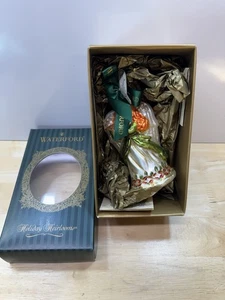 Waterford Holiday Heirloom Lismore Engel Event Edition mundgeblasenes Glas Ornament - Bild 1 von 3