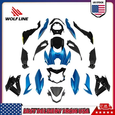 Bodywork Panel Injection Molding Fairing Kit For SUZUKI GSXS750 Z 2017-2023 Foto 1 de 4