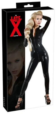 Latex Catsuit schwarz S - Catsuit - Bild 1 von 3