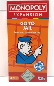 Monopoly Game Classic Edition “Go To Jail” Expansion Packs (1 Pack) - Picture 1 of 3