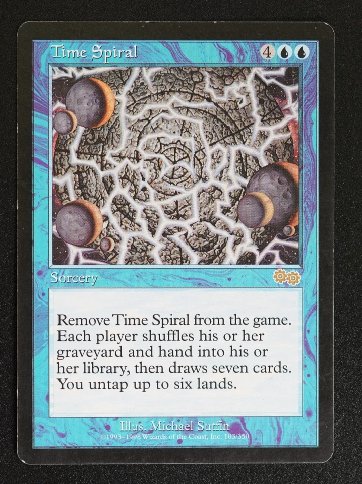 Time Spiral Urza's Saga MTG Card Reserved List Magic the Gathering - Image 1 of 2