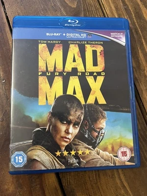 Mad Max: Fury Road (Blu-ray, 2015) Tom Hardy, Charlize Theron, Nicholas Hoult - Image 1 of 2
