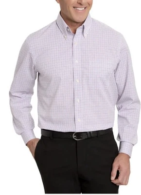 NEW Kirkland Signature Men's Traditional Fit Non-Iron Dress Shirt | 17.5 X36/37 - Image 1 of 4