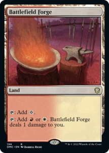 Battlefield Forge - Commander: Dominaria United #198 MTG Magic The Gathering - Picture 1 of 1