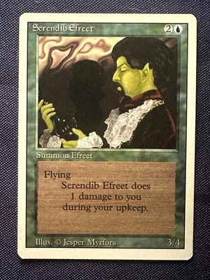 Serendib Efreet - 1994 Magic the Gathering MTG Revised - Free Shipping! - Image 1 of 2