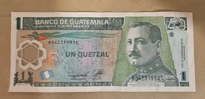 2011 Guatemala 1 Quetzal Note - Image 1 of 2