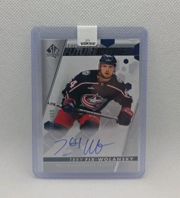 2022-23 SP Authentic Future Watch Auto /99 Trey Fix-Wolansky #116 - Image 1 of 2