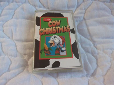 IT'S A COW CHRISTMAS CASSETTE COMEDY HOLIDAY MUSIC FARM ANIMALS - Image 1 of 4