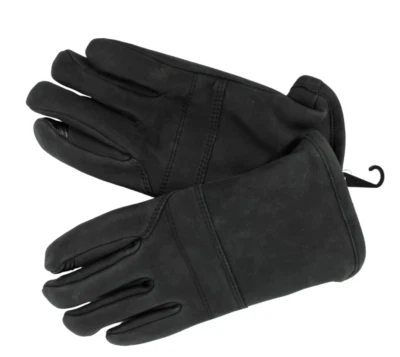 GUANTES UGG HOMBRE CUERO DESGASTADO NEGRO NUEVO CON ETIQUETAS TALLA GRANDE 17454 Foto 1 de 4