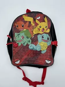 Pokemon 2017 17" School Backpack "Gotta Catch 'Em All" Collection Bookbag Used - Picture 1 of 6