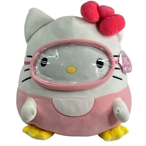 Sanrio Squishmallows Hello Kitty 20 Zoll XL Tauchausrüstung Maske Plüsch SIL-34947 selten neu - Bild 1 von 11