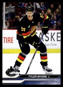 2023-24 UD Extended 642 Tyler Myers, Vancouver Canucks - Picture 1 of 1