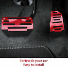 New Red Non-Slip Automatic Gas Brake Foot Pedal Pad Cover Car Accessories Parts