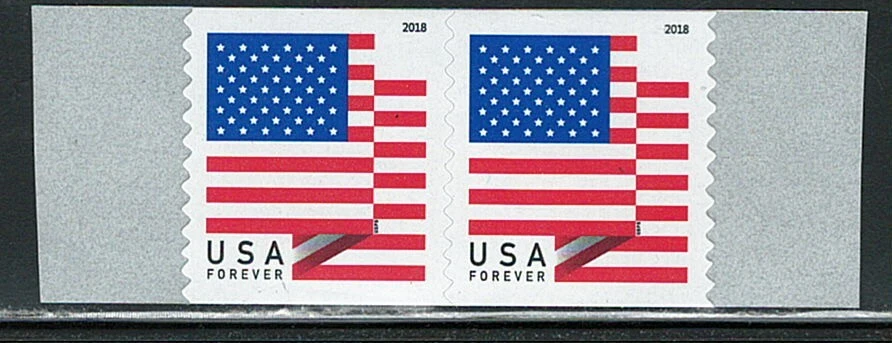 Mint US Pair of Flag Coil Stamp Scott# 5261 (MNH) - Image 1 of 1