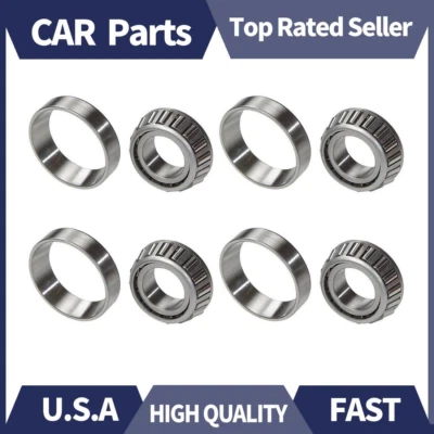 4x National Front Inner Front Outer Wheel Bearing and Race Set For BMW 1963~1964 - Image 1 of 4