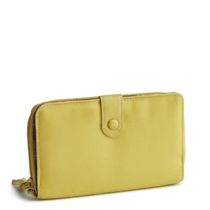 Vera Bradley large tab wallet golden olive NWT - Picture 1 of 5