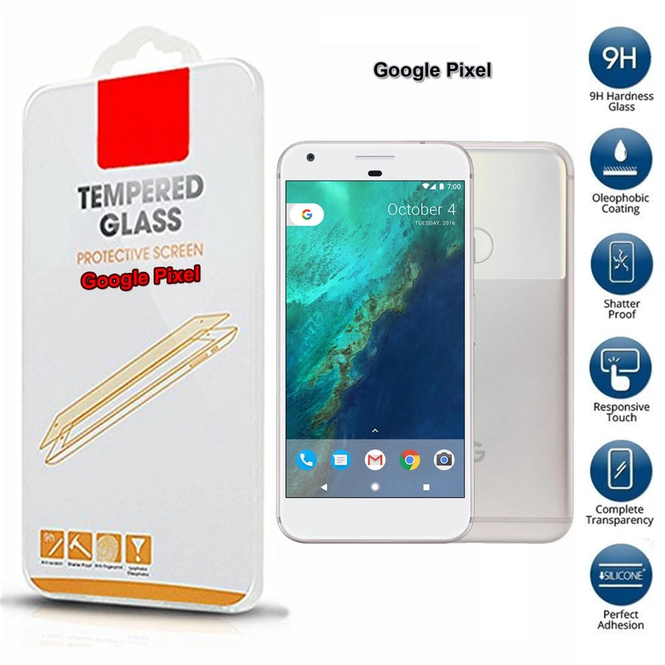For Google Pixel Tempered Glass Screen Protector - Image 1 of 1