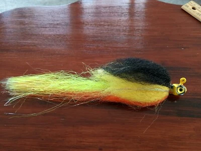 Plantilla de sonajero sin malezas de 7" 5/8 oz lubina de pavo real muskie lucio lubina rayador agua salada Foto 1 de 4