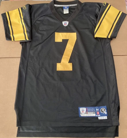 Ben Roethlisberger Reebok Pittsburg Steelers Football Jersey NFL Cover