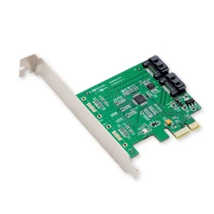 PCI-E Express To 2 Ports SATA3.0 SATA III Extender Card w/Low Profile - Picture 1 of 5