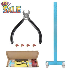 Arco compuesto Alicate de bucle en D para apretar Dibujar extremo de bucle Arco en T Herramienta de regla cuadrada - Imagen 1 de 12