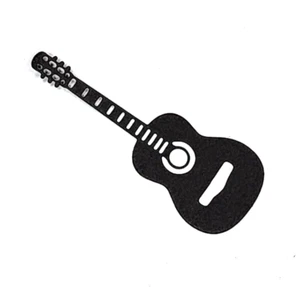 Acoustic Guitar Folk Music Songs Metal Dies Standard Thin - Picture 1 of 2