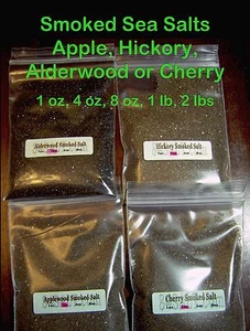 Cold Smoked Salt Hickory Applewood Alder or Cherry Fine Grain Kosher gourmet USA - Picture 1 of 1