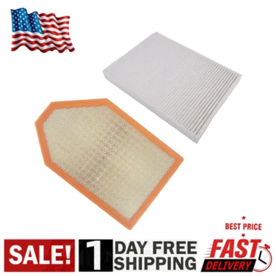 Cabin Air Filter & Engine Air Filter Kit For Chrysler Dodge Charger Challenger - Image 1 of 4