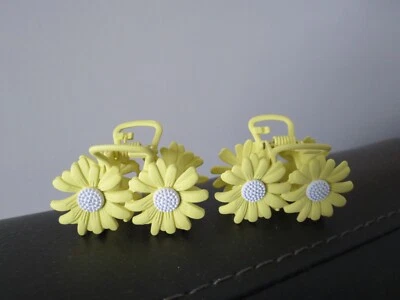 NUEVOS PASADORES ABRAZADERA MARGARITA AMARILLO CLARO 2 PIEZAS Foto 1 de 2