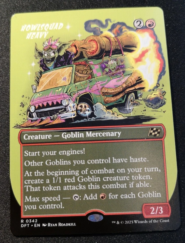 Howlsquad Heavy - Borderless - DFT - MTG - NM - EN - 0342 - Image 1 of 1