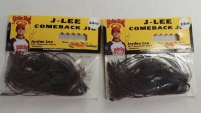 2 - Strike King J-Lee Comeback Jig 3/8 Oz Jordan Lee Hook Lure Fishing - Image 1 of 2