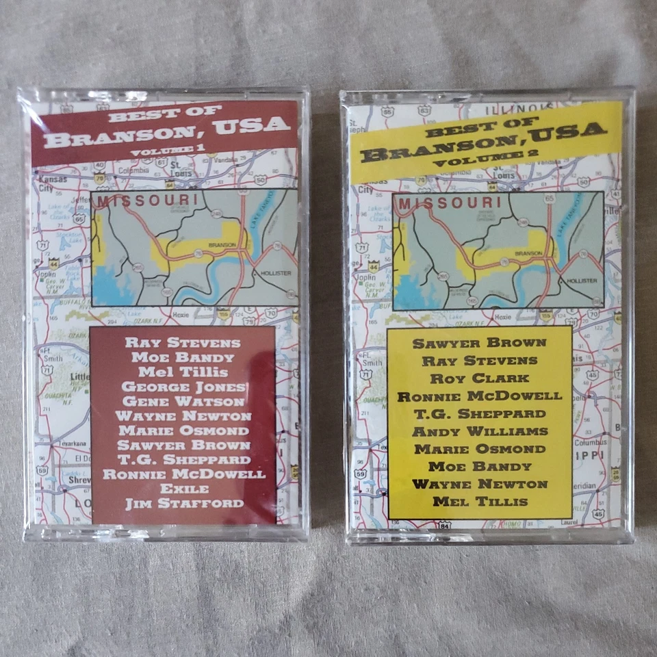 Best Of Branson USA Vol. 1 And 2 Ray Stevens Moe Brandy Sawyer Brown Roy Clark - Image 1 of 4
