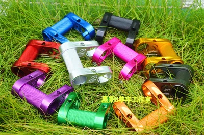 Barra Bicicleta Plegable Doble Vástago Aluminio 7075 CNC 88G, 10 Colores para Dahon Foto 1 de 4