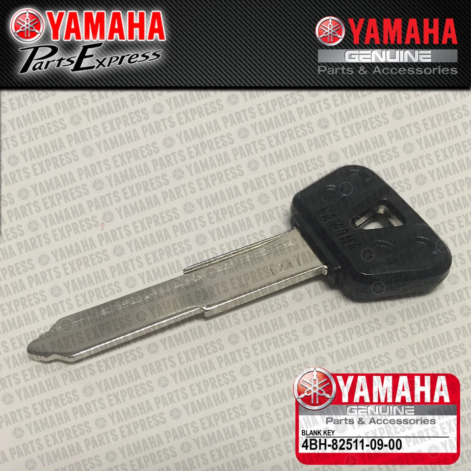 2003 - 2020 YAMAHA YZF-R6 YZF R6 R6S NEW OEM IGNITION KEY BLANK 4BH-82511-09-00 - Image 1 of 1