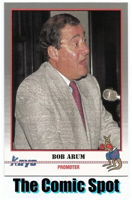 1991 KAYO ROUND ONE ~ BOB ARUM #168 ~ RC ROOKIE CARD ~ BOXING PROMOTER  - Image 1 of 3