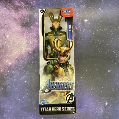 Figura de acción Hasbro Marvel Avengers Loki Titan Hero Series 12" pulgadas nueva en caja Foto 1 de 4