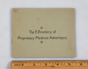 1890s The Effrontery of Proprietary Medicine Advertisers Medical News Letters - Picture 1 of 5