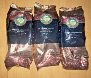 2 bags 10% Royal Kona French Roast Whole Bean 32 oz each = 6 Lbs. Sealed 03/2024 - Picture 1 of 6