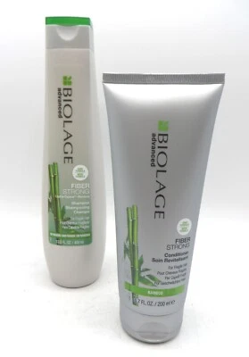 MATRIX BIOLAGE FIBERSTRONG SHAMPOO 13.5 OZ & CONDITIONER 6.7 OZ - Image 1 of 2