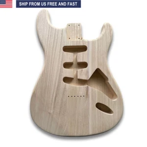 Electric Guitar Body paulownia Solid Wood SSS Pickups Replacement - Picture 1 of 6