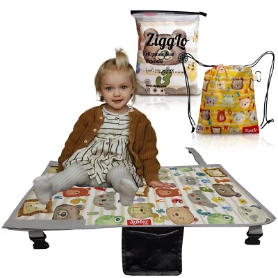 Toddler Airplane Bed - Airplane Seat Extender for Kids - Baby Travel Essentials. - Image 1 of 4