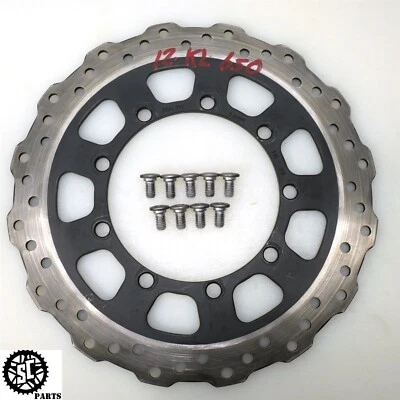 12-18 KAWASAKI KLR 650 KL FRENO DELANTERO ROTOR DISCO Foto 1 de 4