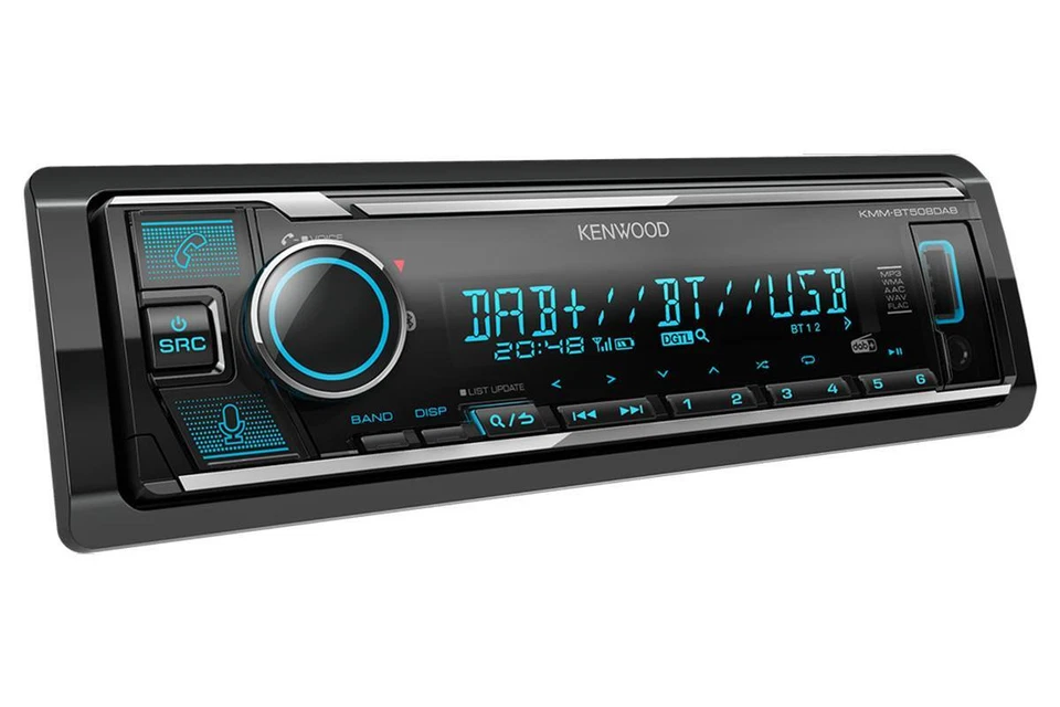 Kenwood KMM-BT506DAB 1-DIN Autoradio Bluetooth DAB+ Digitalradio  B WARE   - Bild 1 von 1