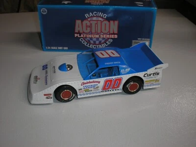 Coche de tierra modelo tardío personalizado 1/24 Action Platinum #00 Freddy Smith 1996 Outlaw Foto 1 de 4